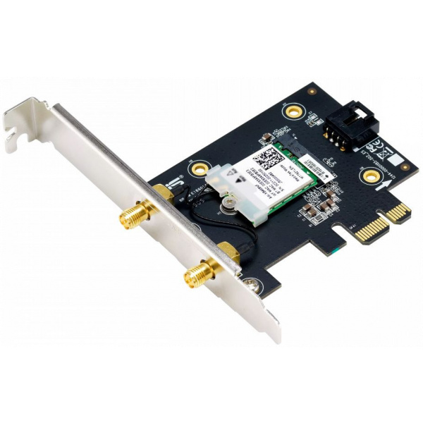 Asus AX5400 6GHz Band WiFi 6E + Bluetooth 5.2 PCI-E kártya (PCE-AXE5400) #2