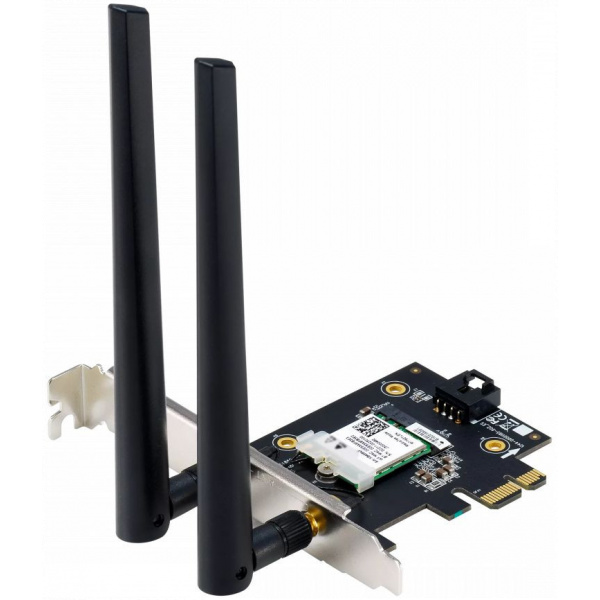 Asus AX5400 6GHz Band WiFi 6E + Bluetooth 5.2 PCI-E kártya (PCE-AXE5400) #4