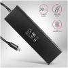 7-portos USB HUB Axagon HUE-F7C (USB 3.2) Type-C csatlakozóval #6
