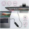 Axagon HMC-6H4A SuperSpeed USB-C Combo 6-in-1 HUB #3