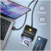 Axagon CRE-SM3N Smart Card Flatreader olvasó #2