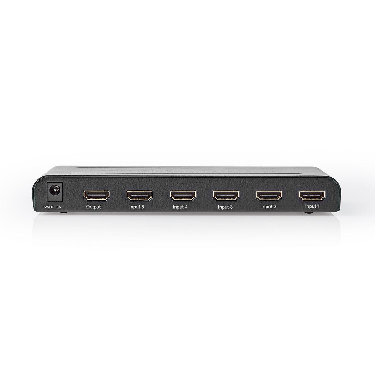 Nedis HDMI switch 5 port távirányítóval, 4K 60Hz #2