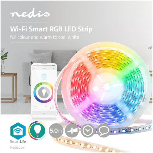 Nedis SmartLife RGB LED szalag, 5m #2