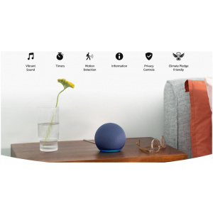 Amazon Echo Dot 5 Smart Speaker Alexával (fekete) #2