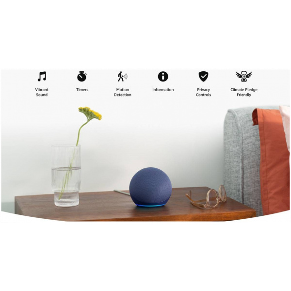 Amazon Echo Dot 5 Smart Speaker Alexával (fekete) #2