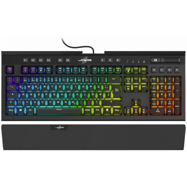 HAMA uRage Exodus 900 Mechanical billentyűzet (Red switch), LED-es #2