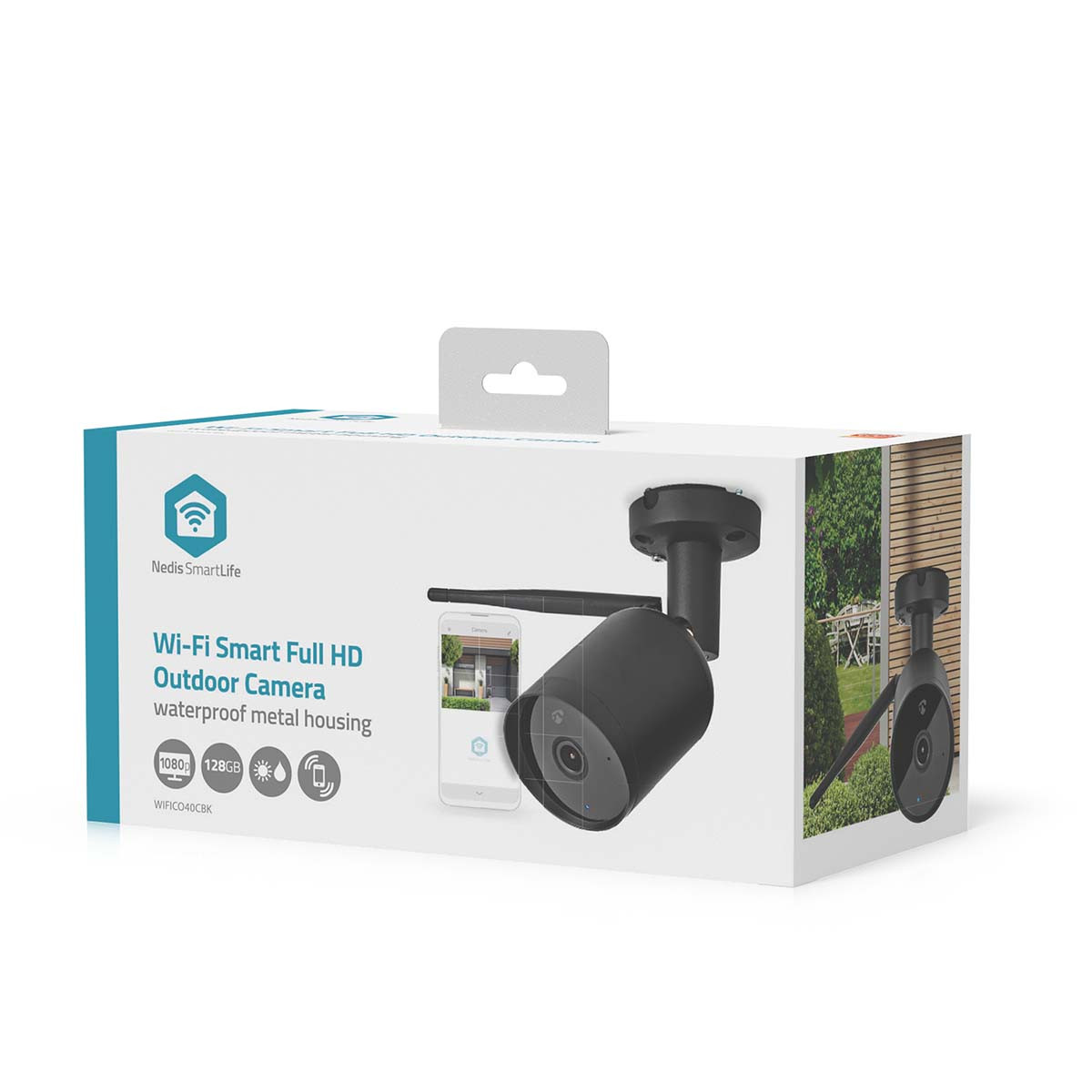 Nedis SmartLife kültéri IP kamera (Full HD, microSD / felhő, éjjellátó, IP65) #8