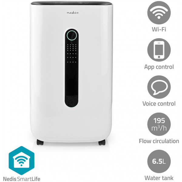 Nedis SmartLife párátlanító (20l/nap, 195 m3/h, 6,5l-es tartály) #2