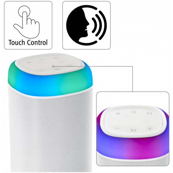 Hama Shine 2.0 RGB Bluetooth hangszóró (30W), fehér #4