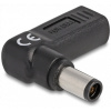 Delock laptop töltőadapter USB-C (anya) > Dell 7,4 x 5,0 mm (apa) 90° #2