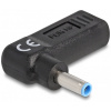 Delock laptop töltőadapter USB-C (anya) > HP 4,5 x 3,0 mm (apa) 90° #2