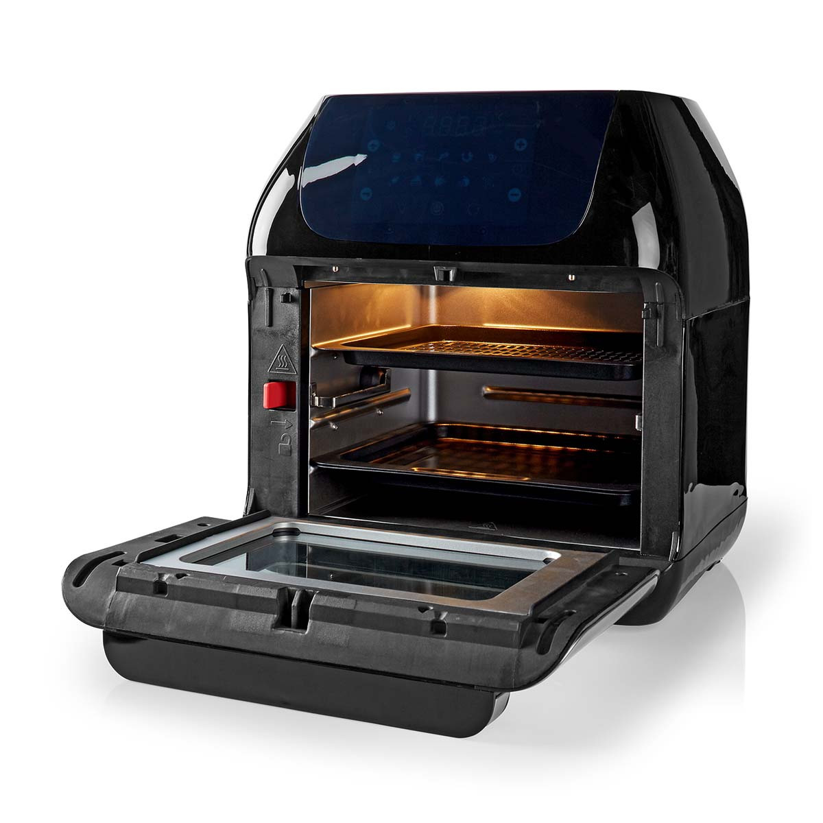 Nedis 9 az 1-ben forrólevegős sütő (1500W, 12l űrtartalom, időzítős) #4