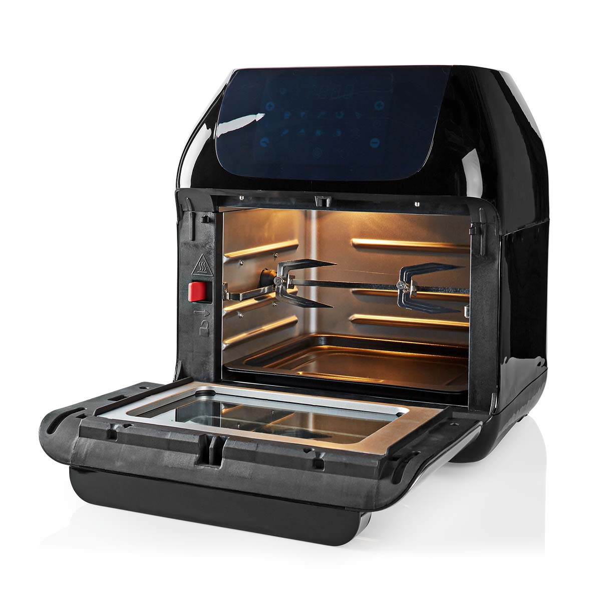 Nedis 9 az 1-ben forrólevegős sütő (1500W, 12l űrtartalom, időzítős) #5