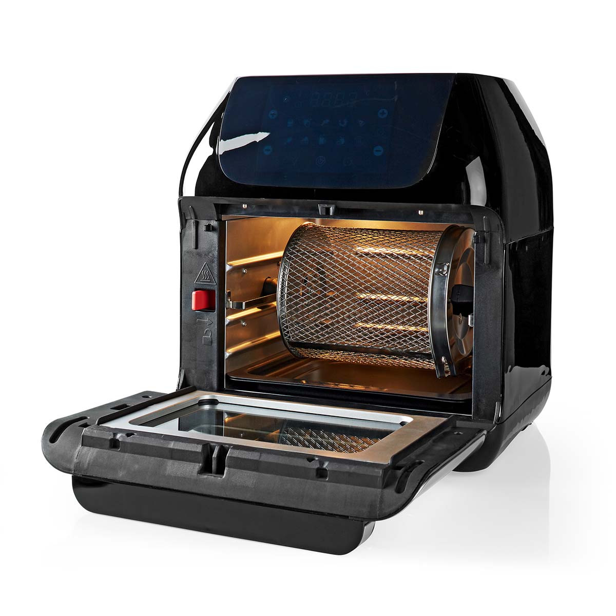 Nedis 9 az 1-ben forrólevegős sütő (1500W, 12l űrtartalom, időzítős) #6