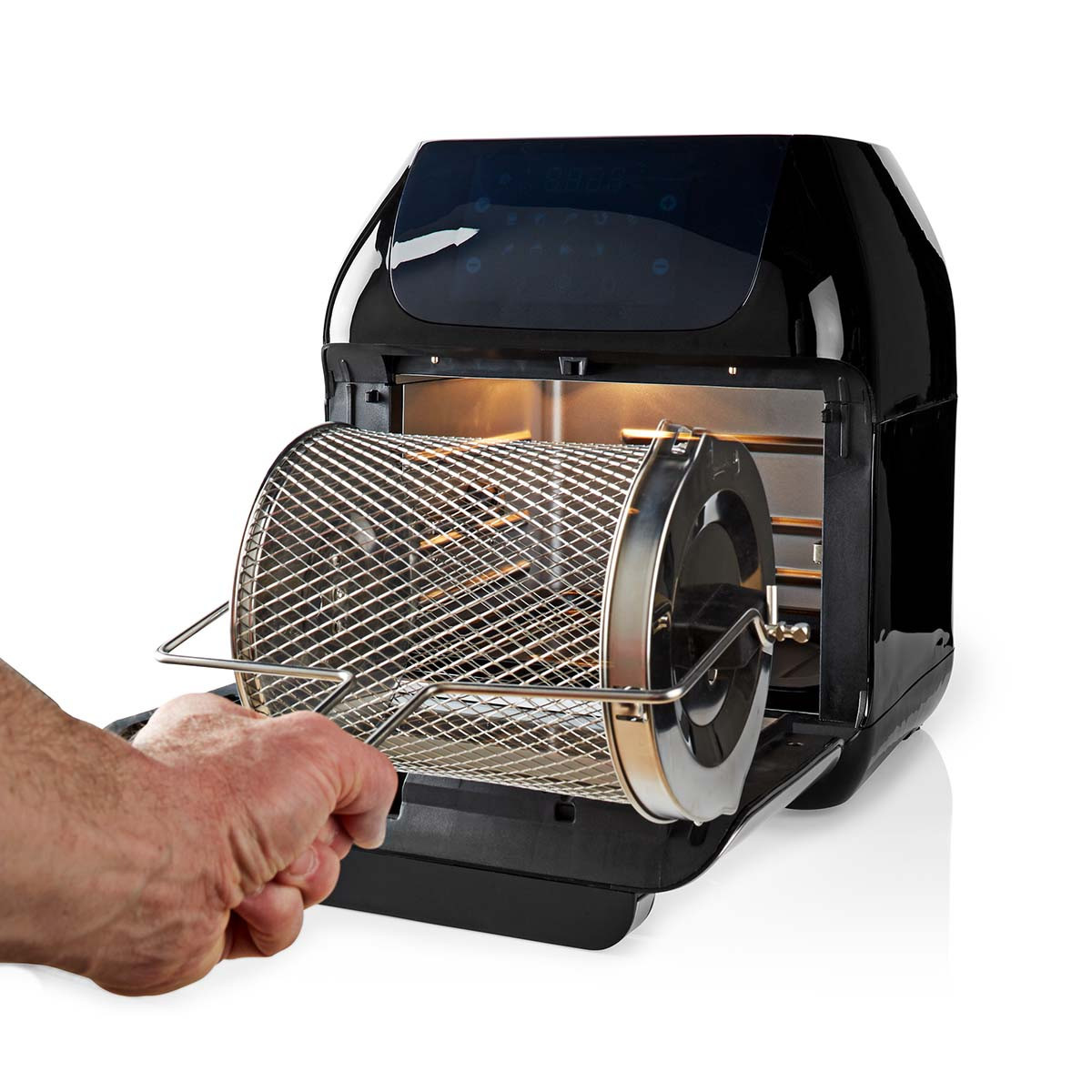 Nedis 9 az 1-ben forrólevegős sütő (1500W, 12l űrtartalom, időzítős) #7