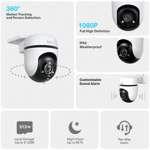 TP-Link TAPO C500 Kültéri Forgatható biztonsági Wi-Fi kamera #2