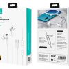 Usams US-SJ452 USB-C fülbe dugható fülhallgató (fehér) #3