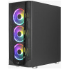 AeroCool Prism v2 FRGB ház edzett üveg oldallappal (fekete) #5