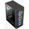 AeroCool Prism v2 FRGB ház edzett üveg oldallappal (fekete) #6