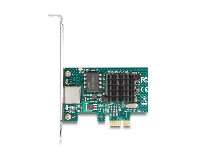Delock 88204 Gbit PCI-Express (x1) hálókártya LP átalakítóval (1x LAN port) #4
