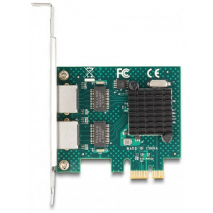 Delock 88205 Gbit PCI-Express (x1) hálókártya 2x RJ45 Gigabit porttal #2