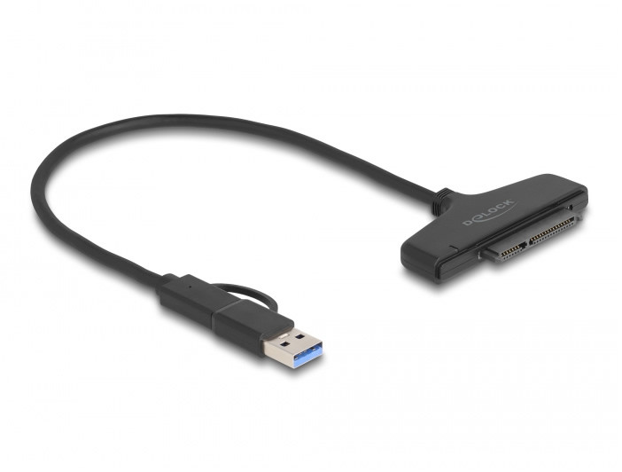 Delock USB 3.2 Type-C / A > SATA átalakító 2,5"-os HDD / SSD számára #2