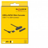 Delock USB 3.2 Type-C / A > SATA átalakító 2,5