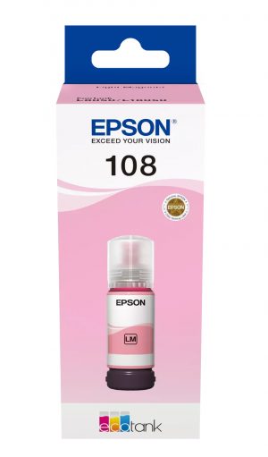 Epson 108 EcoTank tinta (világos magenta) #2