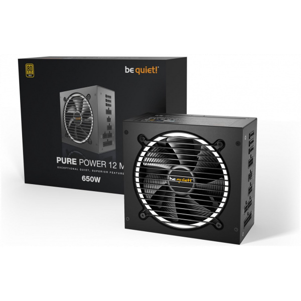 BeQuiet! Pure Power 12 M 650W 80+ Gold moduláris tápegység #4