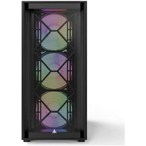 Montech AIR 1000 Premium ház üveg oldallappal, RGB vezérlővel (fekete) #3