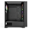 Montech AIR 1000 Premium ház üveg oldallappal, RGB vezérlővel (fekete) #4