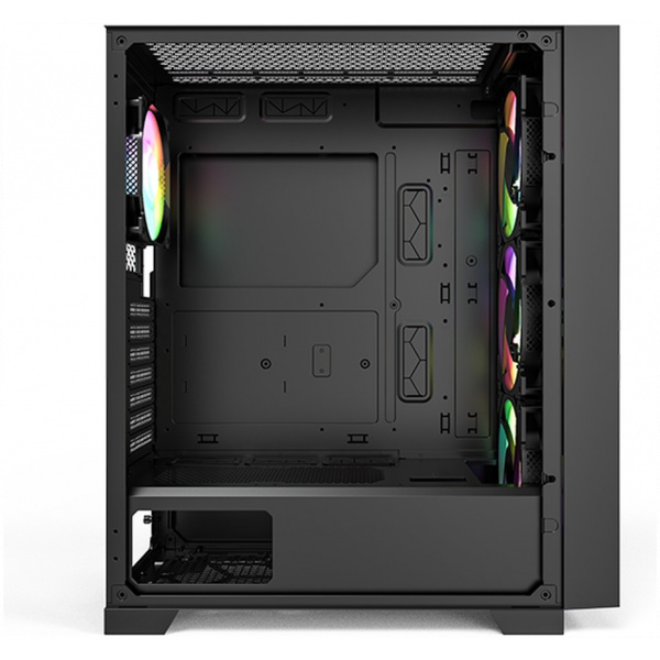 Montech AIR 1000 Premium ház üveg oldallappal, RGB vezérlővel (fekete) #4