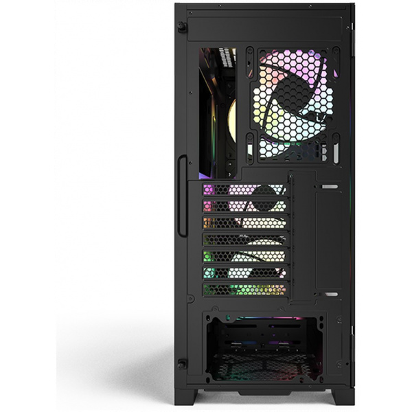 Montech AIR 1000 Premium ház üveg oldallappal, RGB vezérlővel (fekete) #5