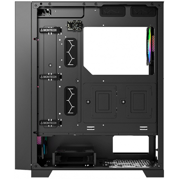 Montech AIR 1000 Premium ház üveg oldallappal, RGB vezérlővel (fekete) #6