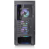 Thermaltake S200 TG ARGB ház üveg oldallappal, RGB világítással (fekete) #6
