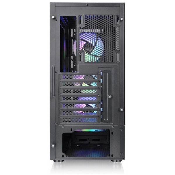 Thermaltake S200 TG ARGB ház üveg oldallappal, RGB világítással (fekete) #6