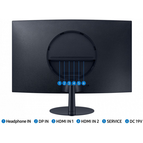 32" Samsung S32C390EAU ívelt monitor (VA LED) #9