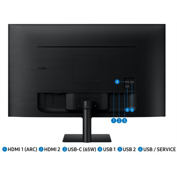 31,5" Samsung S32BM700UP UHD Smart monitor távirányítóval (VA LED) #9
