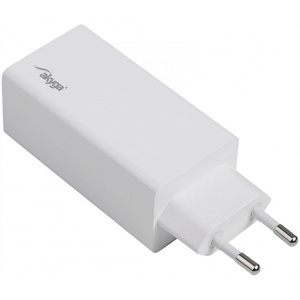 Akyga AK-CH-20 USB-A + USB-C GaN töltő (220V), max 100W #2