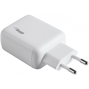 Akyga 2x USB-C gyorstöltő Quick Charge 3.0 funkcióval (220V), max 40W #2