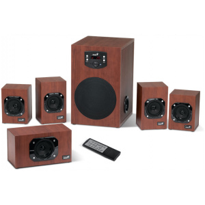 Genius SW-HF5.1 4600 II 5.1 hangfalrendszer (barna) #2