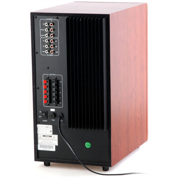 Genius SW-HF5.1 4600 II 5.1 hangfalrendszer (barna) #6