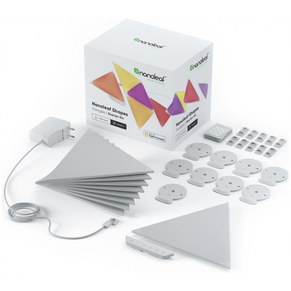 Nanoleaf Shapes Triangles Starter Kit (9 Pack) vezérelhető világítás #5