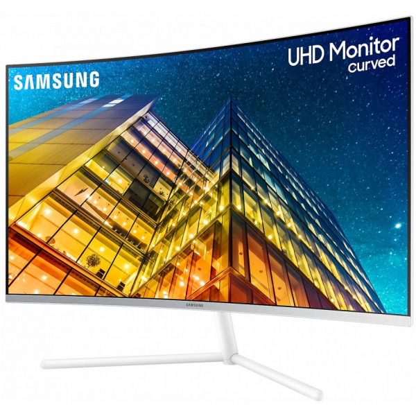 31,5" Samsung U32R591C UHD ívelt monitor (VA LED) - fehér #3