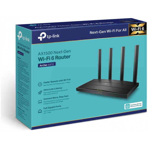 TP-Link AX1500 Wi-Fi 6 Router Archer AX12 #3