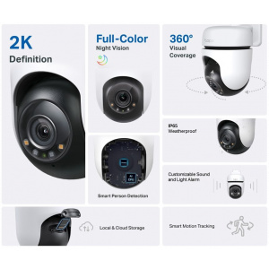 TP-Link TAPO C510W Kültéri mozgatható biztonsági Wi-Fi kamera #2