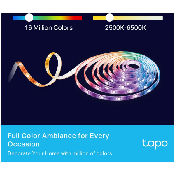 TP-Link Tapo L930-10 Smart Wi-Fi Light RGB LED szalag, 2x5m #4