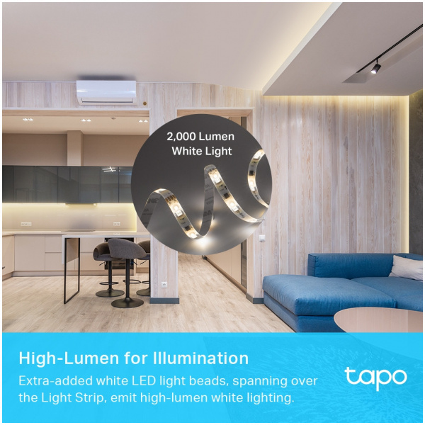 TP-Link Tapo L930-10 Smart Wi-Fi Light RGB LED szalag, 2x5m #6