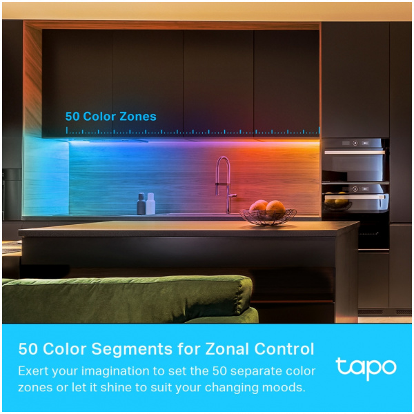 TP-Link Tapo L930-10 Smart Wi-Fi Light RGB LED szalag, 2x5m #8