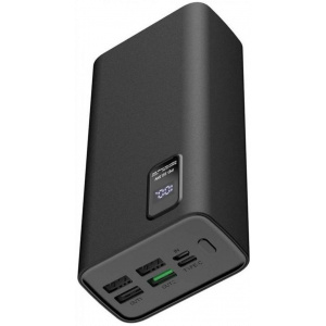 Platinet PowerBank 30000 mAh akkumulátor kijelzővel, QC (fekete) #2